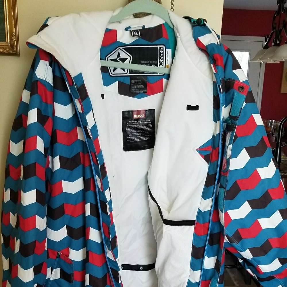 Sessions ski snowboard jacket